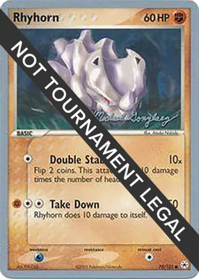 Rhyhorn - 2005 (Michael Gonzalez) from World Championship Decks