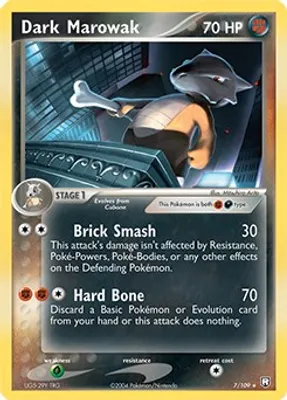 Dark Marowak - 7/109 (EX Team Rocket Returns) from Deck Exclusives