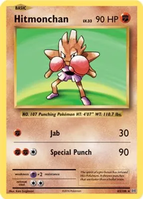 Hitmonchan - 62/108 (XY Evolutions) from Deck Exclusives