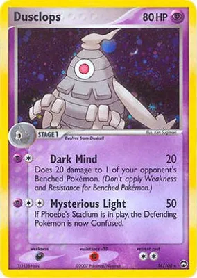 Dusclops - 14/108 (EX Power Keepers) from Deck Exclusives