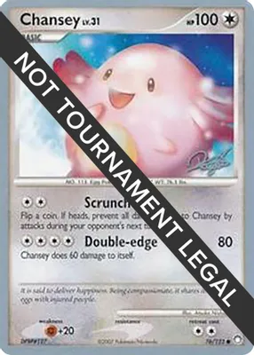 Chansey - 2008 (Paul Atanassov) from World Championship Decks