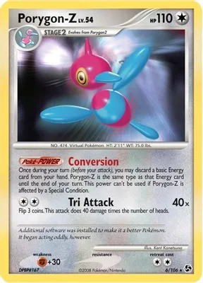 Porygon-Z - 6/106 from Deck Exclusives