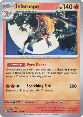 Infernape - 033/167 from Deck Exclusives
