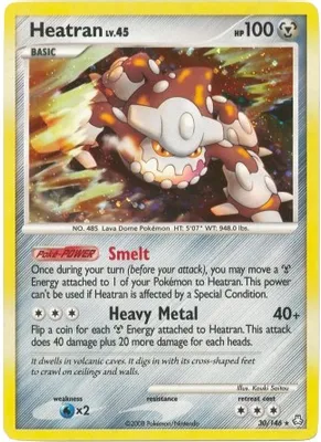 Heatran - 30/146 (DP Legends Awakened) from Deck Exclusives