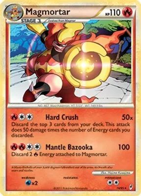 Magmortar - 16/95 (Call of Legends) from Deck Exclusives