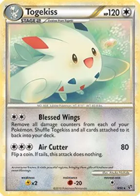 Togekiss - 9/90 (HGSS Undaunted) from Deck Exclusives