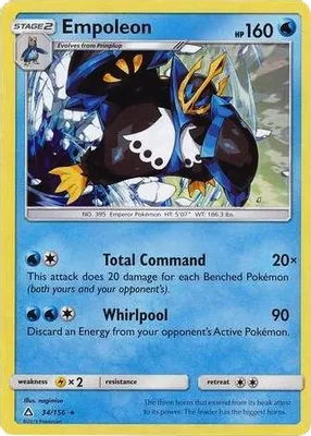 Empoleon - 34/156 (Cracked Ice Holo) from Deck Exclusives