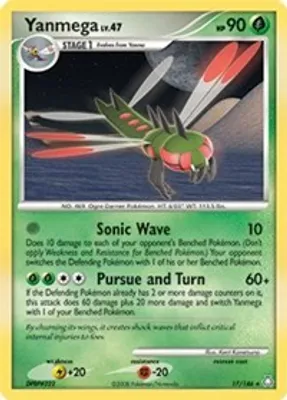 Yanmega - 17/146 (DP Legends Awakened) from Deck Exclusives
