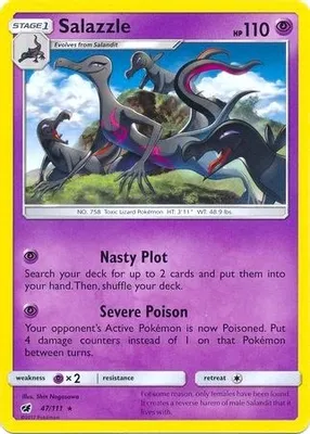 Salazzle - 47/111 (SM Crimson Invasion) from Deck Exclusives