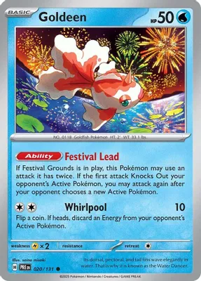 Goldeen from SV: Prismatic Evolutions