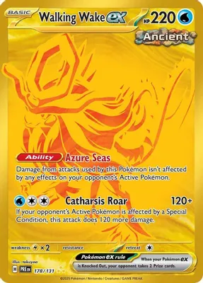 Walking Wake ex from SV: Prismatic Evolutions