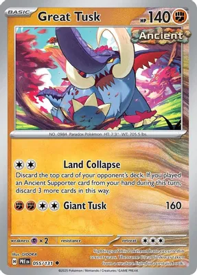 Great Tusk from SV: Prismatic Evolutions