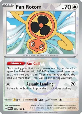 Fan Rotom (Master Ball Pattern) from SV: Prismatic Evolutions