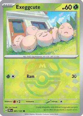 Exeggcute (Master Ball Pattern) from SV: Prismatic Evolutions
