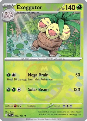 Exeggutor (Master Ball Pattern) from SV: Prismatic Evolutions