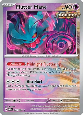 Flutter Mane (Master Ball Pattern) from SV: Prismatic Evolutions