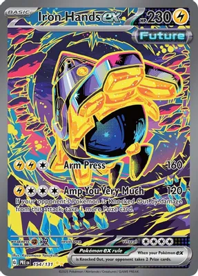 Iron Hands ex - 154/131 from SV: Prismatic Evolutions