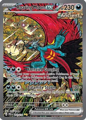 Roaring Moon ex from SV: Prismatic Evolutions