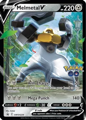 Melmetal V - SWSH224 from SWSH: Sword & Shield Promo Cards