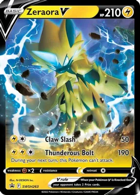 Zeraora V - SWSH263 from SWSH: Sword & Shield Promo Cards