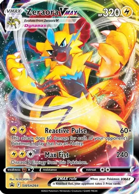 Zeraora VMAX - SWSH264 from SWSH: Sword & Shield Promo Cards