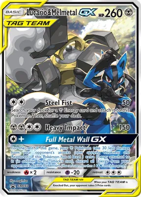 Lucario & Melmetal GX - SM192 from SM Promos