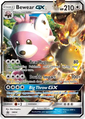 Bewear GX - SM34 from SM Promos