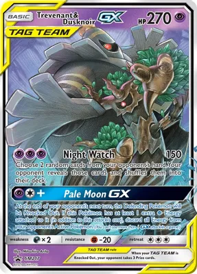 Trevenant & Dusknoir GX - SM217 from SM Promos