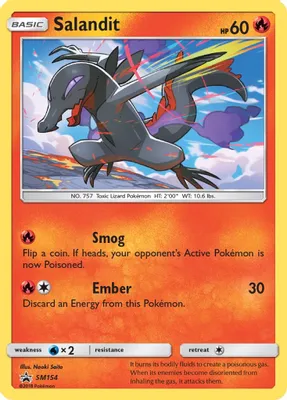 Salandit - SM154 from SM Promos