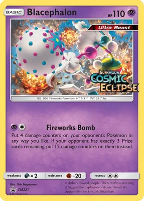 Blacephalon - SM221 (Prerelease) from SM Promos