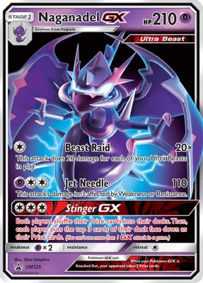 Naganadel GX - SM125 from SM Promos