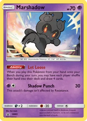 Marshadow - SM85 from SM Promos