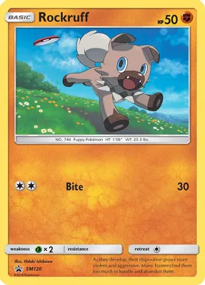 Rockruff - SM120 from SM Promos