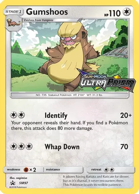 Gumshoos - SM97 (Prerelease) from SM Promos