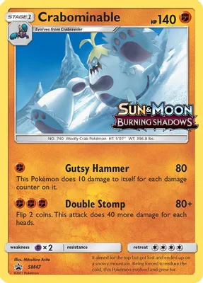 Crabominable - SM47 (Prerelease) from SM Promos