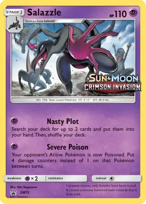 Salazzle - SM73 (Prerelease) from SM Promos