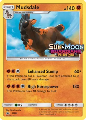 Mudsdale - SM20 (Prerelease) from SM Promos