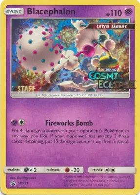 Blacephalon - SM221 (Prerelease) [Staff] from SM Promos