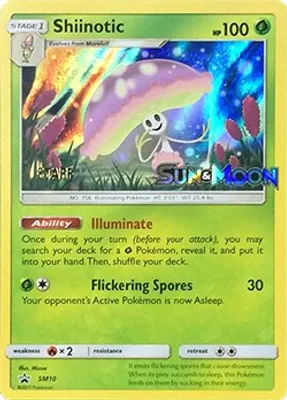Shiinotic - SM10 (Prerelease) [Staff] from SM Promos
