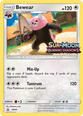 Bewear - SM49 (Prerelease) [Staff] from SM Promos