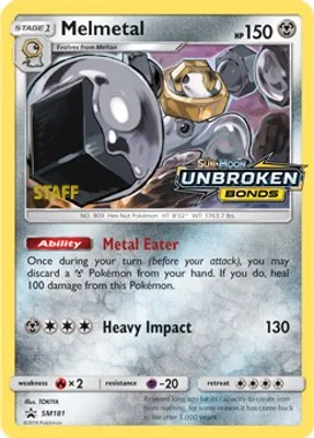 Melmetal - SM181 (Prerelease) [Staff] from SM Promos
