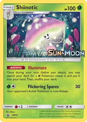 Shiinotic - SM10 (Prerelease) from SM Promos
