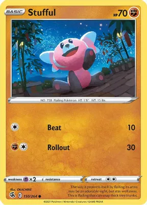 Stufful from SWSH08: Fusion Strike