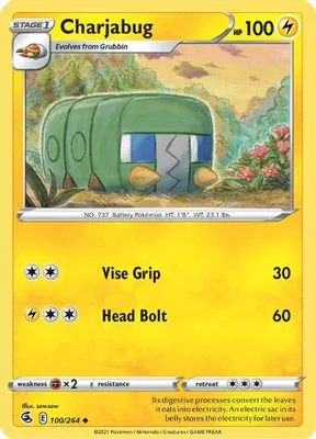 Charjabug from SWSH08: Fusion Strike