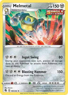 Melmetal from SWSH08: Fusion Strike