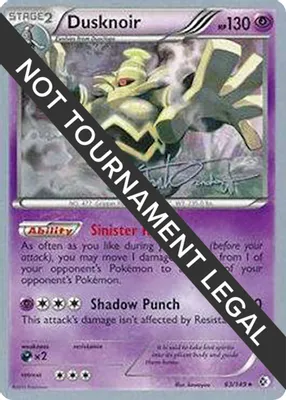 Dusknoir - 2014 (Trent Orndorff) from World Championship Decks