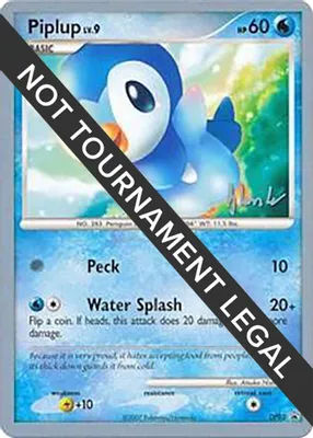 Piplup (DP03) - 2008 (Dylan Lefavour) from World Championship Decks