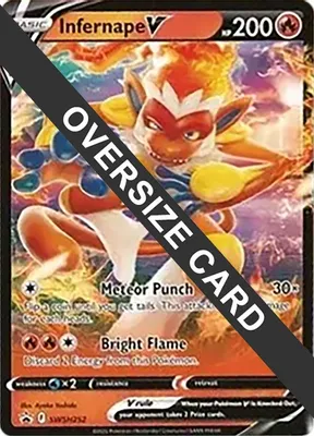 Infernape V - SWSH252 from Jumbo Cards