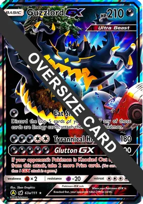 Guzzlord GX - 63a/111 from Jumbo Cards