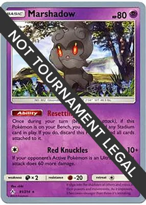 Marshadow - 2019 (Haruki Miyamoto) from World Championship Decks